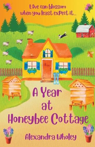 Cover image for A Year at Honeybee Cottage