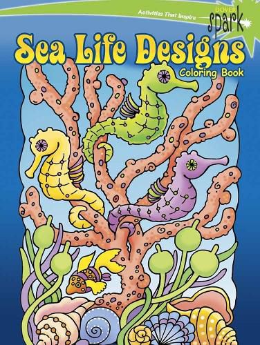 SPARK Sea Life Designs Coloring Book