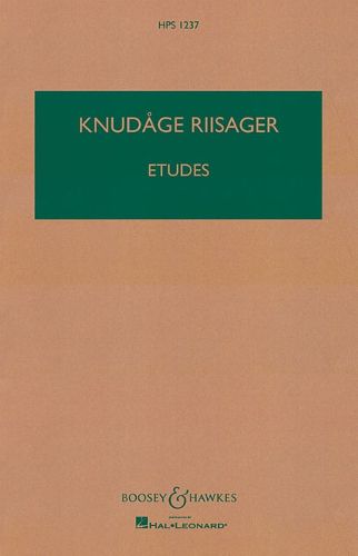 Cover image for Etudes: Hawkes Pocket Scores Hps 1237