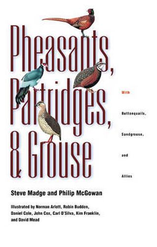 Cover image for Pheasants, Partridges, and Grouse: A Guide to the Pheasants, Partridges, Quails, Grouse, Guineafowl, Buttonquails, and Sandgrouse of the World