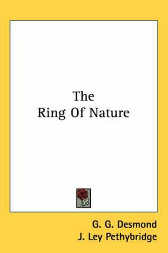 Cover image for The Ring of Nature