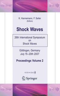 Cover image for Shock Waves: 26th International Symposium on Shock Waves, Volume 2