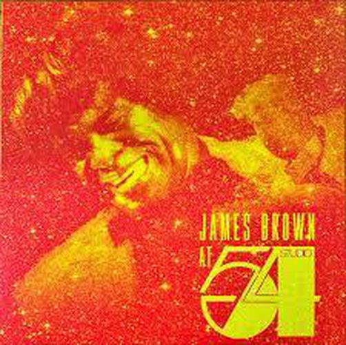 Cover image for At Studio 54 - James Brown *** Red Vinyl