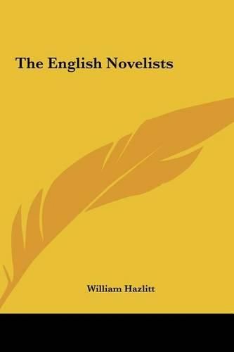 Cover image for The English Novelists