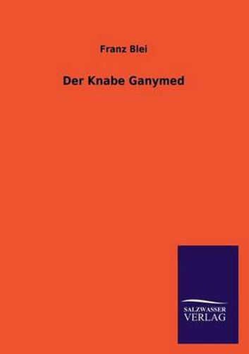 Cover image for Der Knabe Ganymed