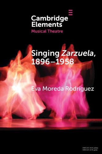 Cover image for Singing Zarzuela, 1896-1958