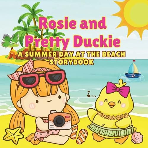 Cover image for Rosie And Pretty Duckie A Summer Day At The Beach Storybook
