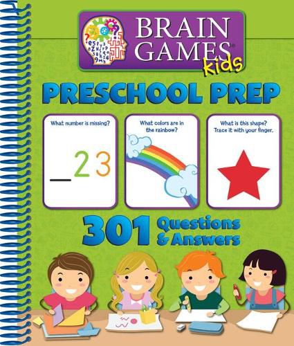 Cover image for Brain Games for Kids Preschool Prep
