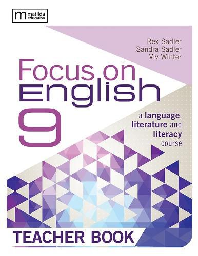 Cover image for Focus on English 9 Teacher Resource Book