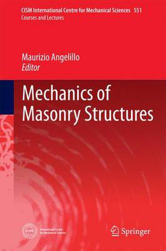 Cover image for Mechanics of Masonry Structures