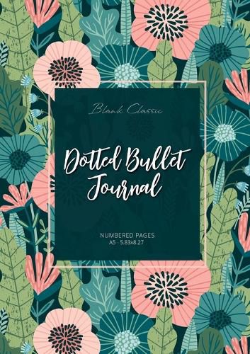 Cover image for Dotted Bullet Journal: Medium A5 - 5.83X8.27 (Meadow Flowers)