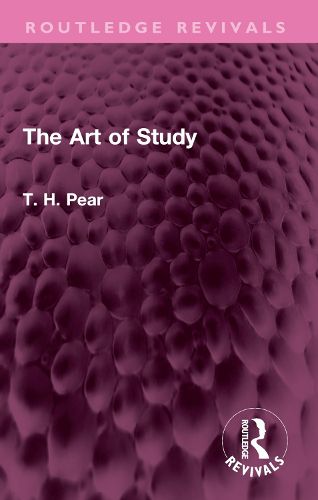 Cover image for The Art of Study