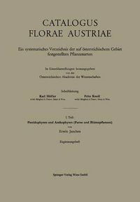 Cover image for Pteridophyten Und Anthophyten (Farne Und Blutenpflanzen)