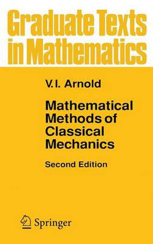 Cover image for Mathematical Methods of Classical Mechanics