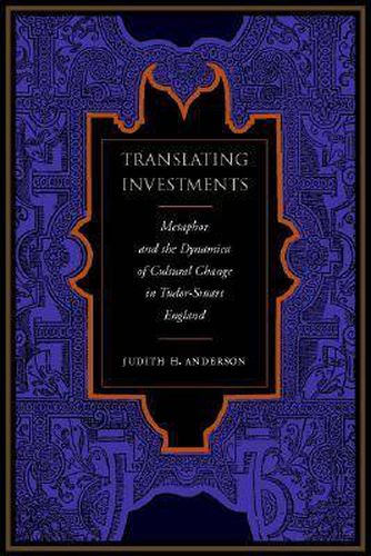 Cover image for Translating Investments: Metaphor and the Dynamics of Cultural Change in Tudor-Stuart England