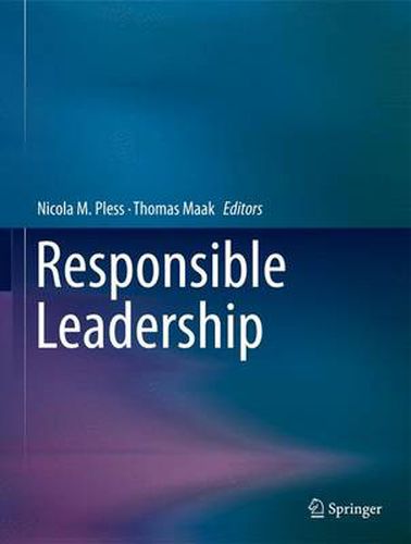 Cover image for Responsible Leadership