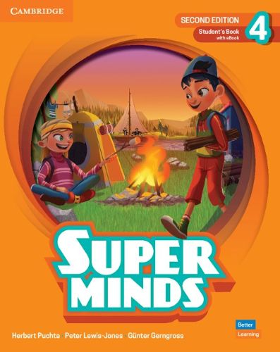 Cover image for Super Minds Second Edition Level 4 Student's Book with eBook British English