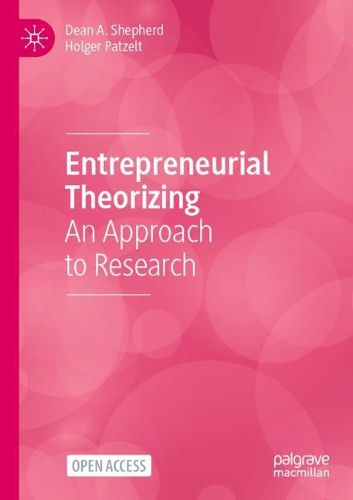 Cover image for Entrepreneurial Theorizing