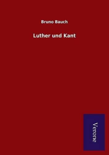 Cover image for Luther und Kant