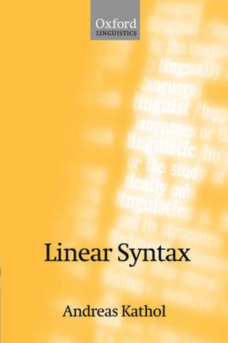 Cover image for Linear Syntax
