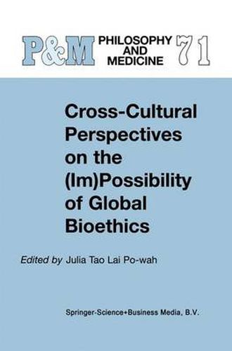 Cover image for Cross-Cultural Perspectives on the (Im)Possibility of Global Bioethics