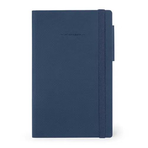 Cover image for Notebook Medium Lined Navy (MYNOT0220) My Notebook Legami