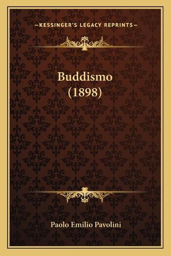 Cover image for Buddismo (1898)