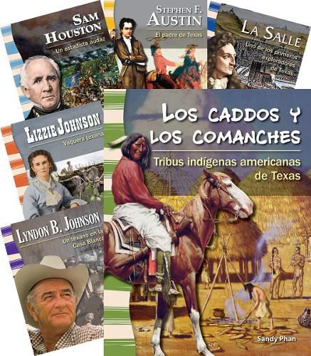 Cover image for Texas History: Biographies Spanish 8-Book Set