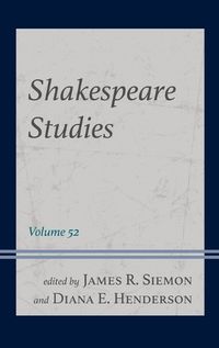 Cover image for Shakespeare Studies