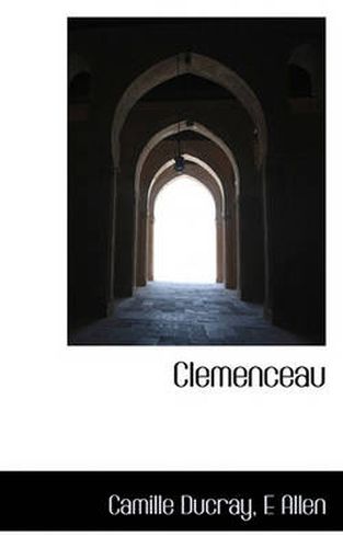 Cover image for Clemenceau