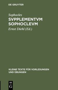 Cover image for Svpplementvm Sophoclevm