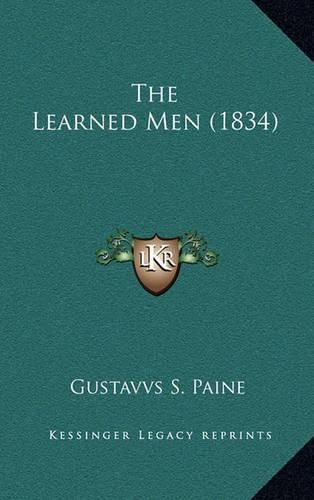 Cover image for The Learned Men (1834)