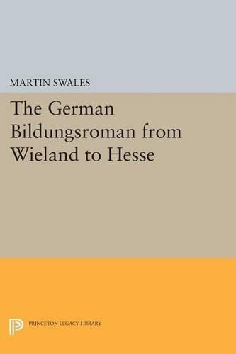 Cover image for The German Bildungsroman from Wieland to Hesse