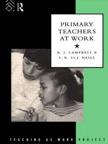 Cover image for Primary Teachers at Work