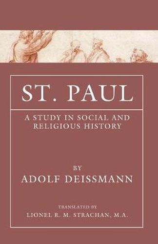 St. Paul: A Study in Social and Religious History