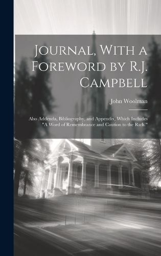 Cover image for Journal, With a Foreword by R.J. Campbell