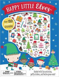 Cover image for Puffy Stickers Happy Little Elves