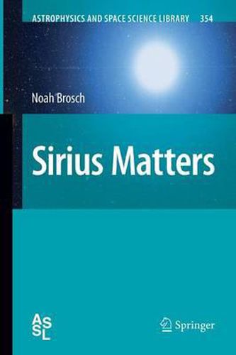 Cover image for Sirius Matters