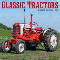 Cover image for Classic Tractors 2025 12 X 12 Wall Calendar