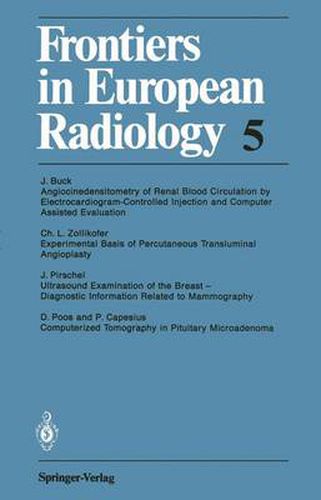 Cover image for Frontiers in European Radiology