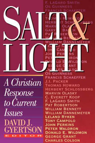 Cover image for Salt & Light: A Christian Response to Current Issues