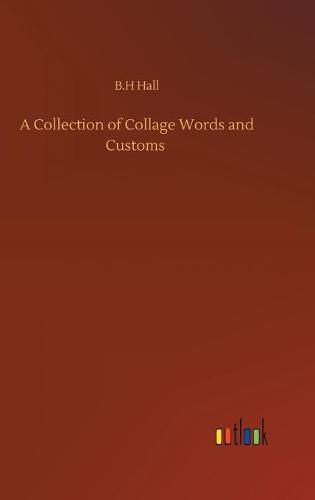 Cover image for A Collection of Collage Words and Customs