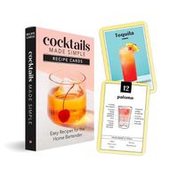 Cover image for Cocktails Made Simple Recipe Cards