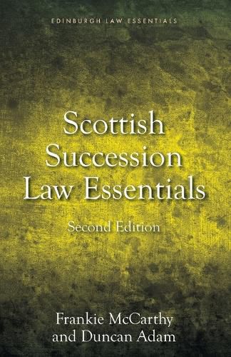 Cover image for Succession Law Essentials