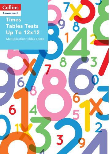 Cover image for Times Tables Tests Up To 12x12: Multiplication Tables Check