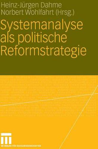 Cover image for Systemanalyse ALS Politische Reformstrategie