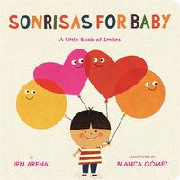 Cover image for Sonrisas for Baby: A Little Book of Smiles (Bilingual edition)