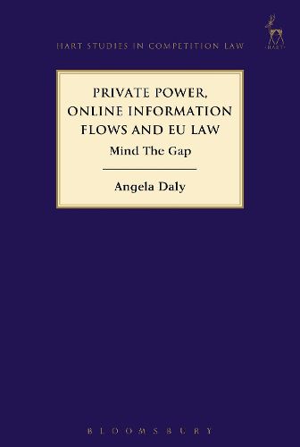 Cover image for Private Power, Online Information Flows and EU Law: Mind The Gap