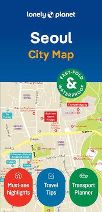 Cover image for Lonely Planet Seoul City Map