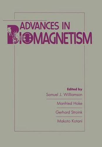 Cover image for Advances in Biomagnetism